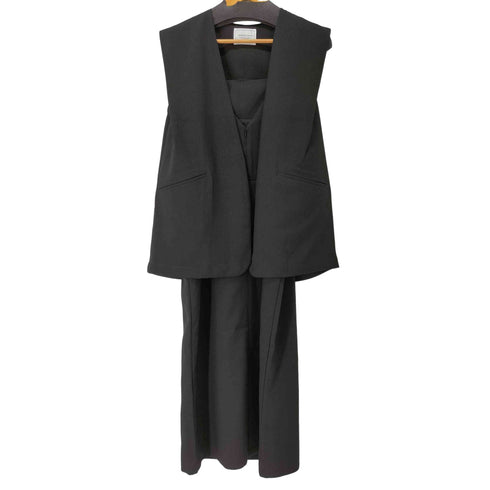 アメリカンホリック AMERICAN HOLIC SET イージーケアジレベスト+Iラインワンピース レディース  L